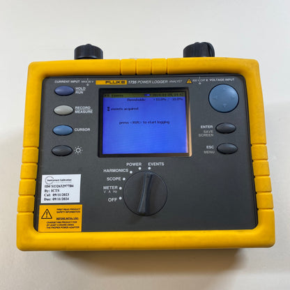 Fluke 1735 Three-Phase Power Quality Logger