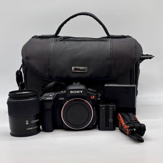 Sony Alpha A350 14.1MP Digital SLR DSLR Camera