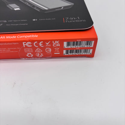 New J5Create USB-C Dual 4K HDMI 7-in-1 Functions JCD398