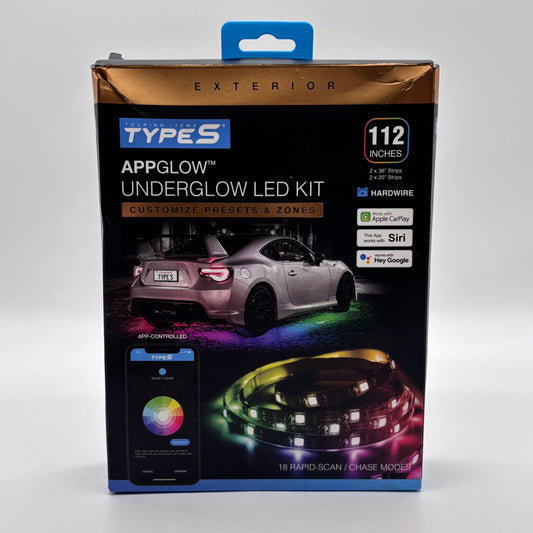 New Type S AppGlow Underglow LED Kit LM534410-24/2