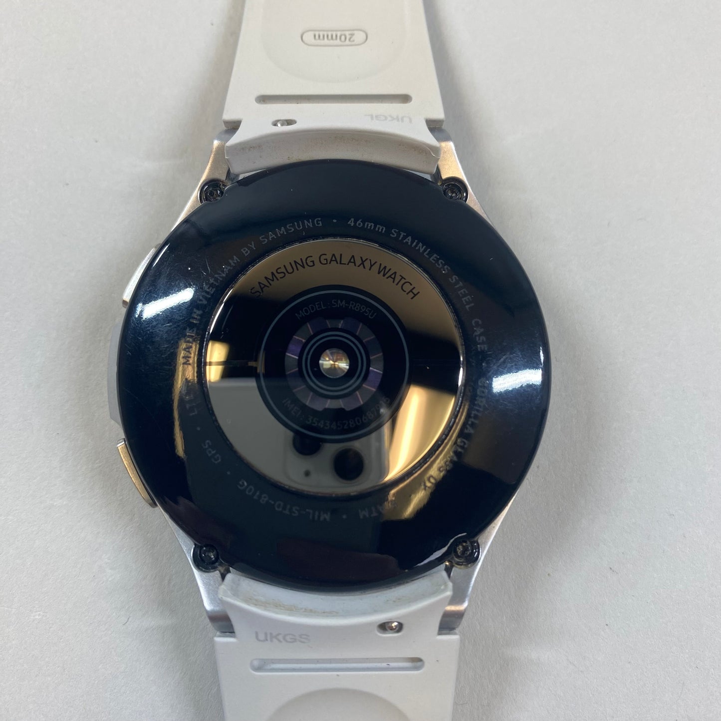 Factory Unlocked Samsung Galaxy Watch4 Classic 46mm Stainless Steel Smartwatch
