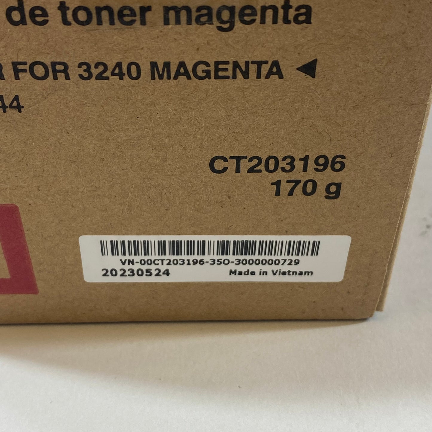 New Fujifilm CT203196 Magenta Toner For CX 3240