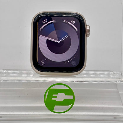 GPS Only Apple Watch SE 2nd Gen 40MM Silver Aluminum MR9U3LL/A Face Only