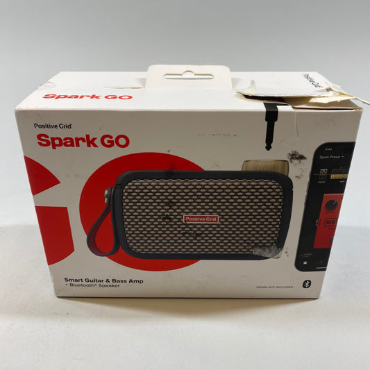 New Positive Grid Spark GO Smart Guitar &amp; Bass Amp Bluetooth Speaker
