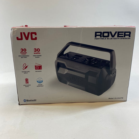 New JVC Rover Portable Indoor/Outdoor Bluetooth Speaker XS-S521PB
