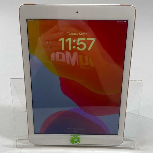 Factory Unlocked Apple iPad 6th Gen 32GB Pink MRM42LL/A, A1954