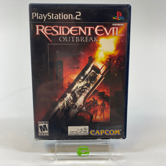 Resident Evil Outbreak (Sony PlayStation 2 PS2, 2003)