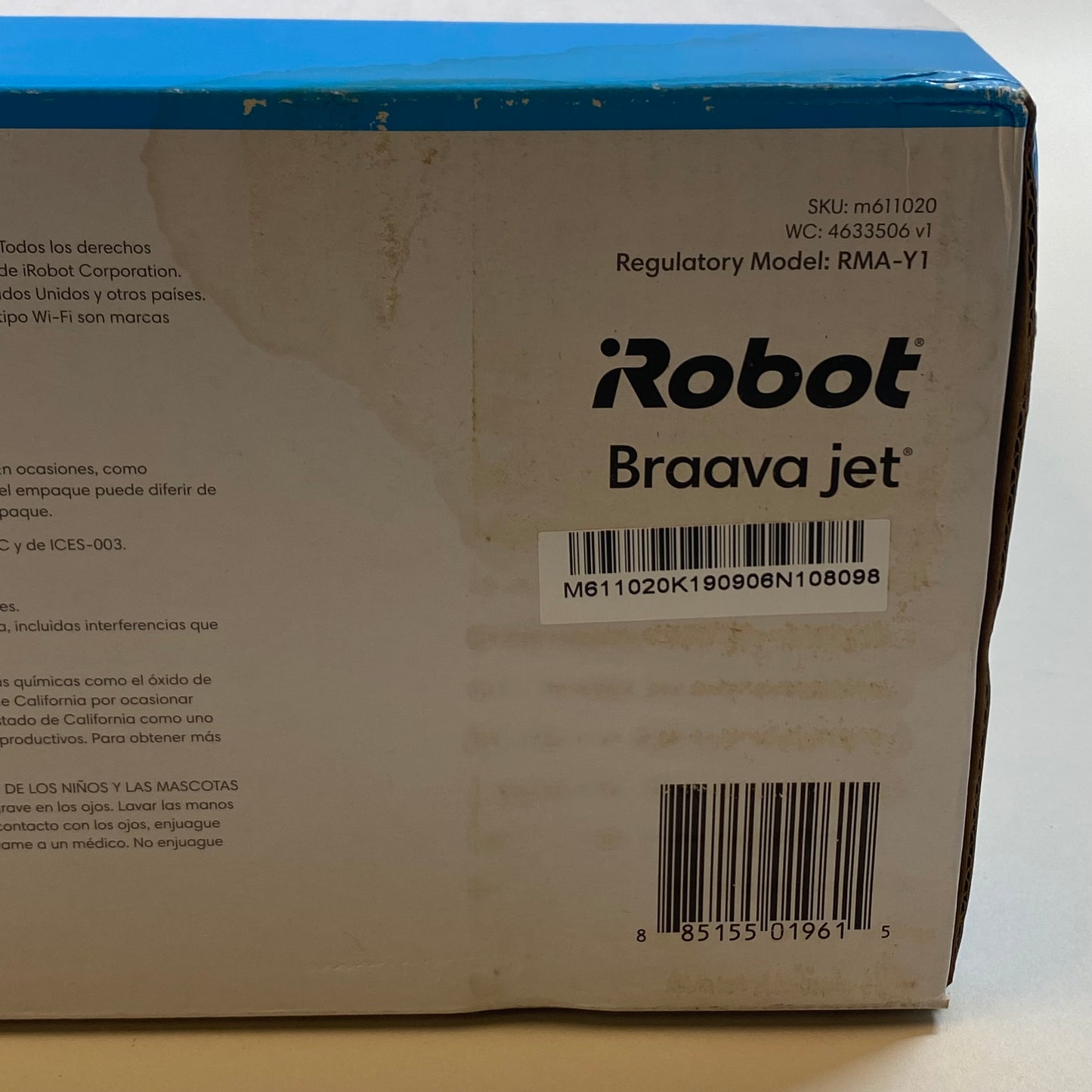 New iRobot Braava Jet Robot Jet White M6110