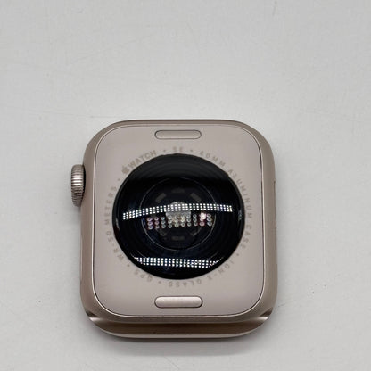 GPS Only Apple Watch SE 2nd Gen 40MM Silver Aluminum MR9U3LL/A Face Only