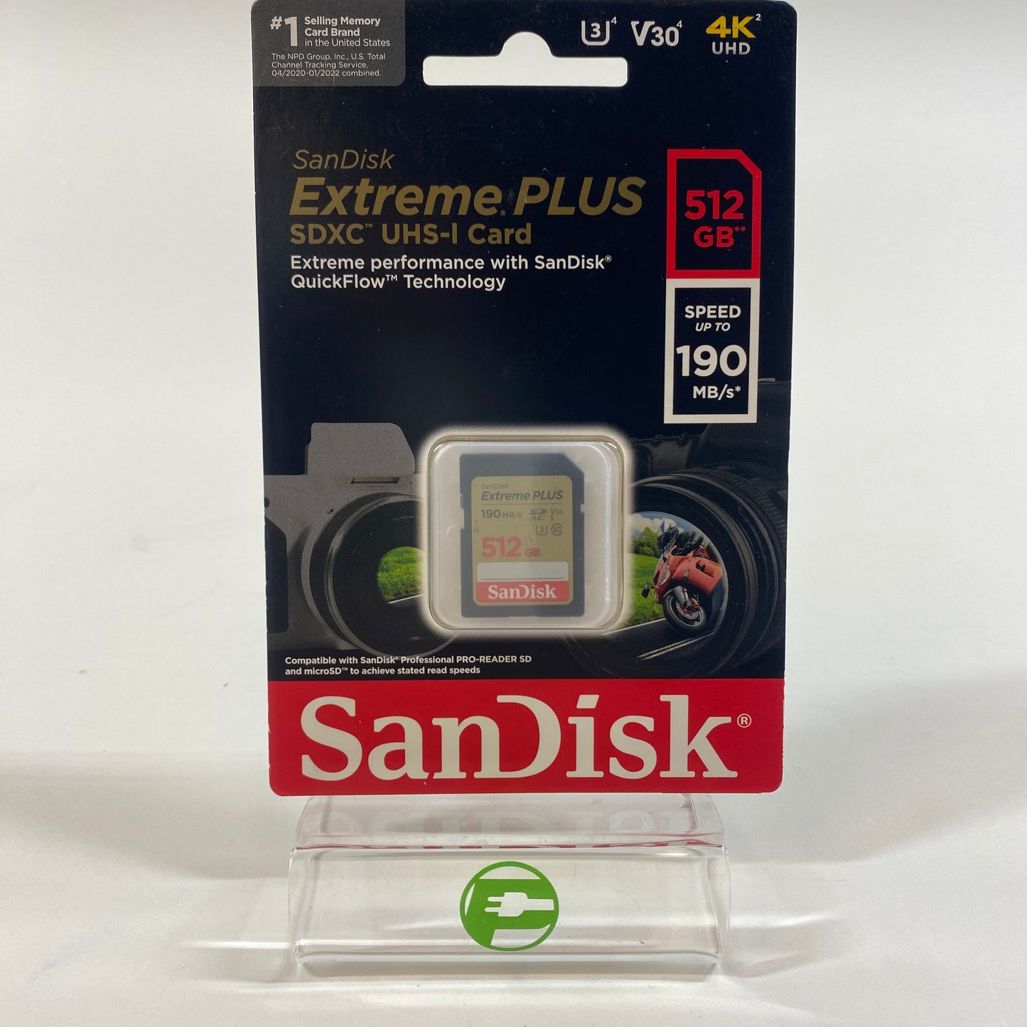 New SanDisk Extreme Plus SDXC UHS-I Memory Card 512 GB