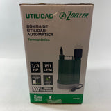 New Zoeller Utility Thermoplastic Automatic Pump 1043