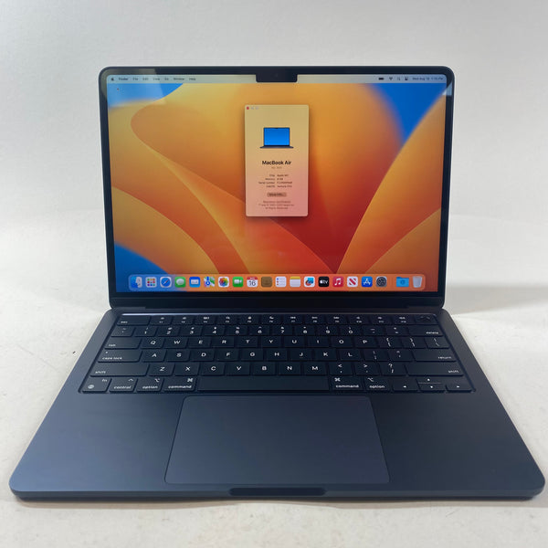 2022 Apple MacBook Air 13" M2 3.4GHz 8GB Ram 512GB SSD Midnight Black A2681