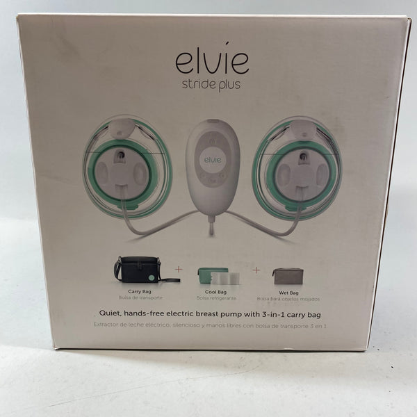 New Elvie Stride Plus Silent Wearable Breast Pump 3-in-1 EB01