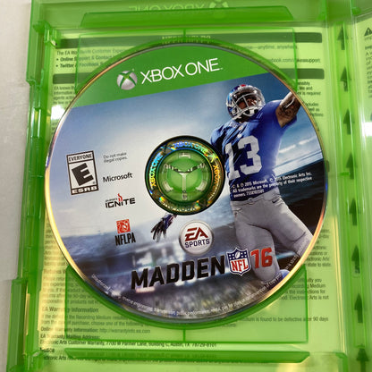 Lot of 3 Microsoft Xbox One Madden 15 16 and 17