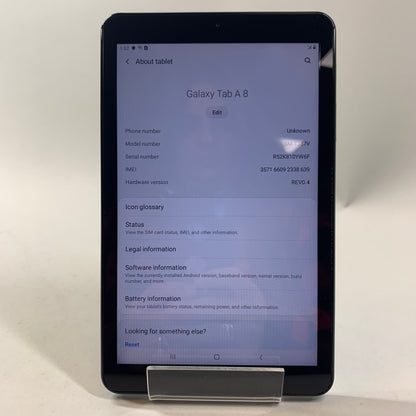 Verizon Samsung Galaxy Tab A 8.0" 32GB Black SM-T387V Clean