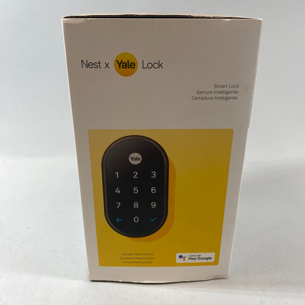 New Nest x Yale Keyless Entry Smart Lock RB-YRD540-WV-0BP Oil Rubbed Bronze