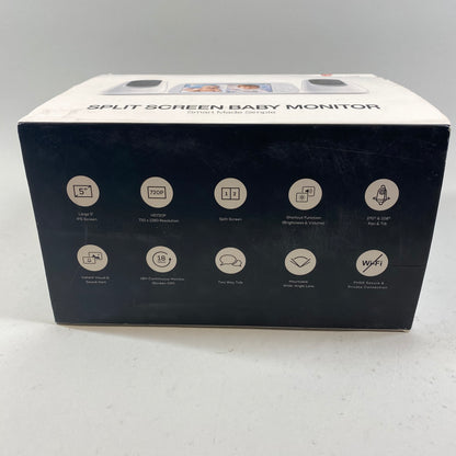 New VAVA Evolve Split Screen Baby Monitor VA-IH009