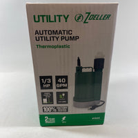 New Zoeller Utility Thermoplastic Automatic Pump 1043