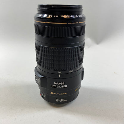 Canon Ultrasonic Zoom Lens EF 70-300mm f/4-5.6 Image Stabilizer