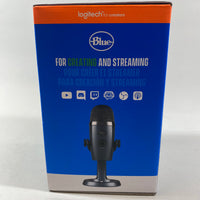 New Logitech for creators Blue Yeti Nano Microphone 988-000394 Gray