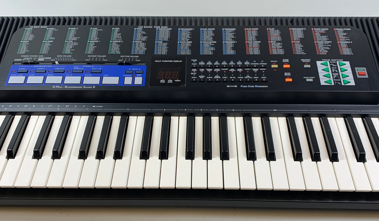 Casio ToneBank Keyboard CT-670 Black