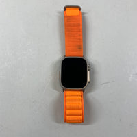 GPS+LTE Apple Watch Ultra 49mm Titanium Orange Alpine A2622