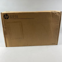 New HP E22 G5 LCD HD Monitor 21.5" Black