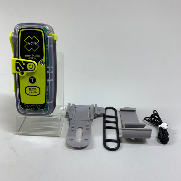 ACR ResQLink 400 Personal Locator Beacon PLB-400 Green & Black W/ Belt Clip
