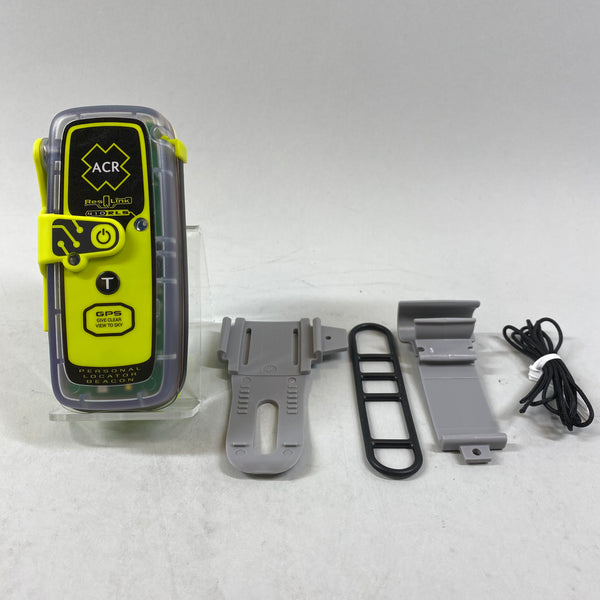 ACR ResQLink 410 RLS GPS Personal Locator Beacon PLB-410 Green and Black W/ Belt Clip