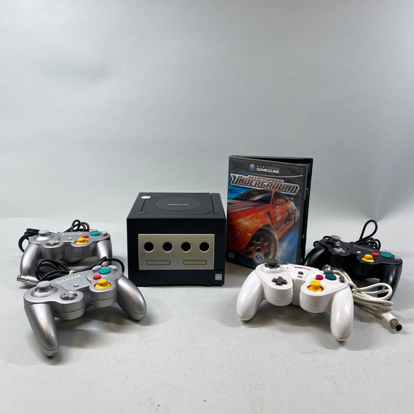 Nintendo GameCube DOL-001(USA) Black Bundle