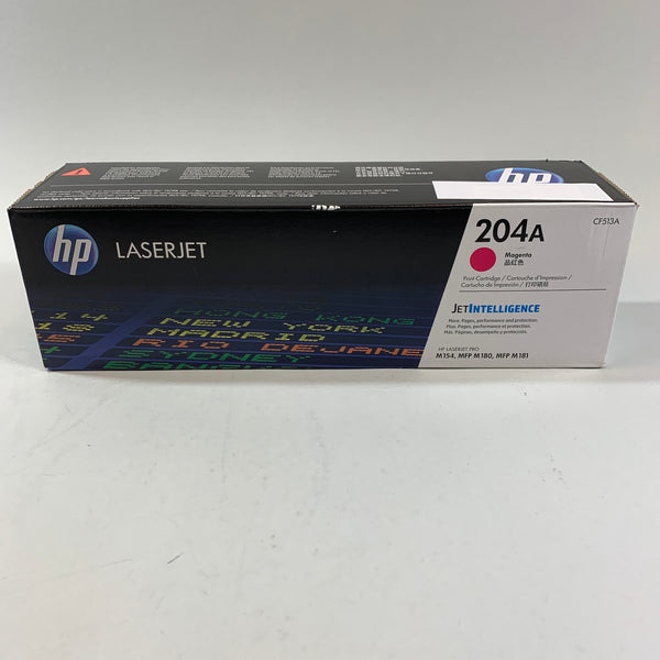 New HP LaserJet 204A  Jet Intelligence CF513A Magenta