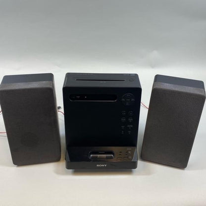SONY CD Receiver Model HCD-LX201 With Speakers