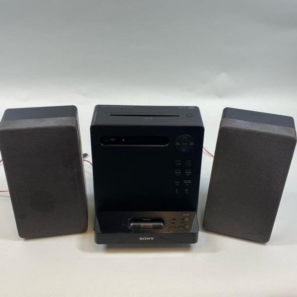 SONY CD Receiver Model HCD-LX201 With Speakers- Used