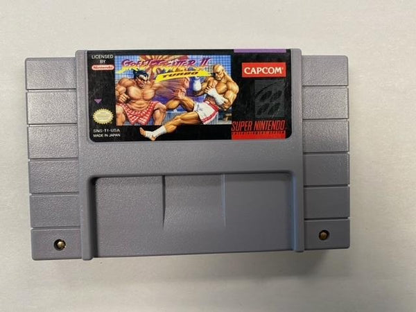 Street Fighter II Turbo (Super Nintendo, 1993) - Authentic - USED