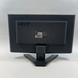 Acer X203H 20" Widescreen LCD Monitor 1600 x 900 16:9 5ms Black