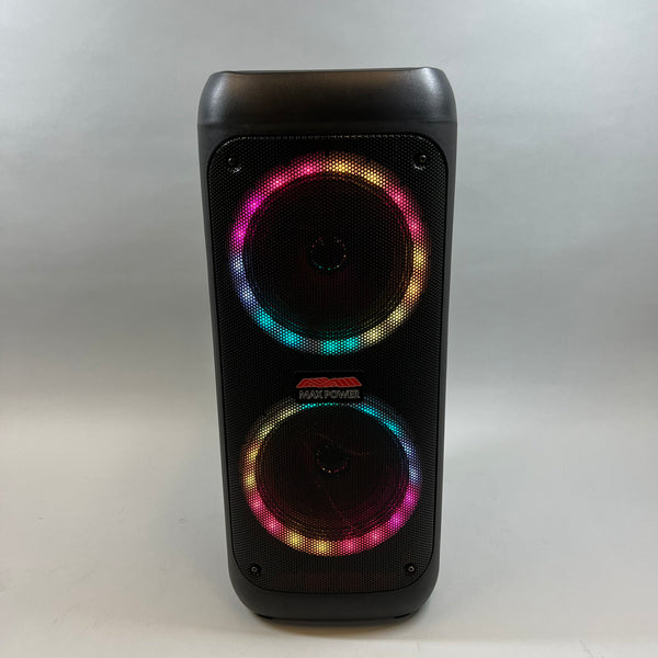 Max Power Bluetooth Speaker CH-815 Black Color Changing LED Lights