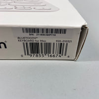 New Logitech Bluetooth Keyboard for Mac 920-010321 White