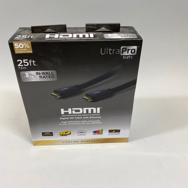 New UltraPro Elite 57132 25ft. HDMI Digital HD Cable with Ethernet