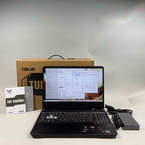 Asus Tuf Gaming Laptop FX505D 15.6" 8GB RAM 256GB SSD AMD Ryzen 5 3550H 2.1GHz GTX 1650