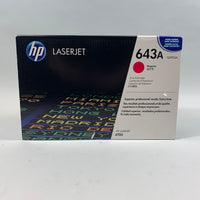New LaserJet 643A Magenta Print Cartridge Q5953A
