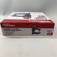 New Hyper Tough 16-gauge 2-1/2 inch Straight Finish Nailer HTFN6 Black