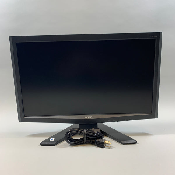 Acer X203H 20" Widescreen LCD Monitor 1600 x 900 16:9 5ms Black