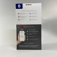 Brand New, Sealed Kwikset aura Keypad Bluetooth Smart Lock 99420-001 Satin Nickel Finish
