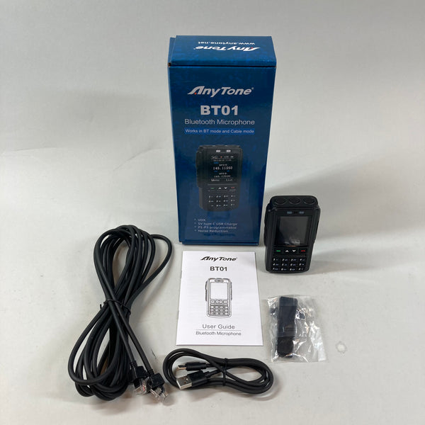 AnyTone BT01 Bluetooth Microphone 5V Type C USB Charge